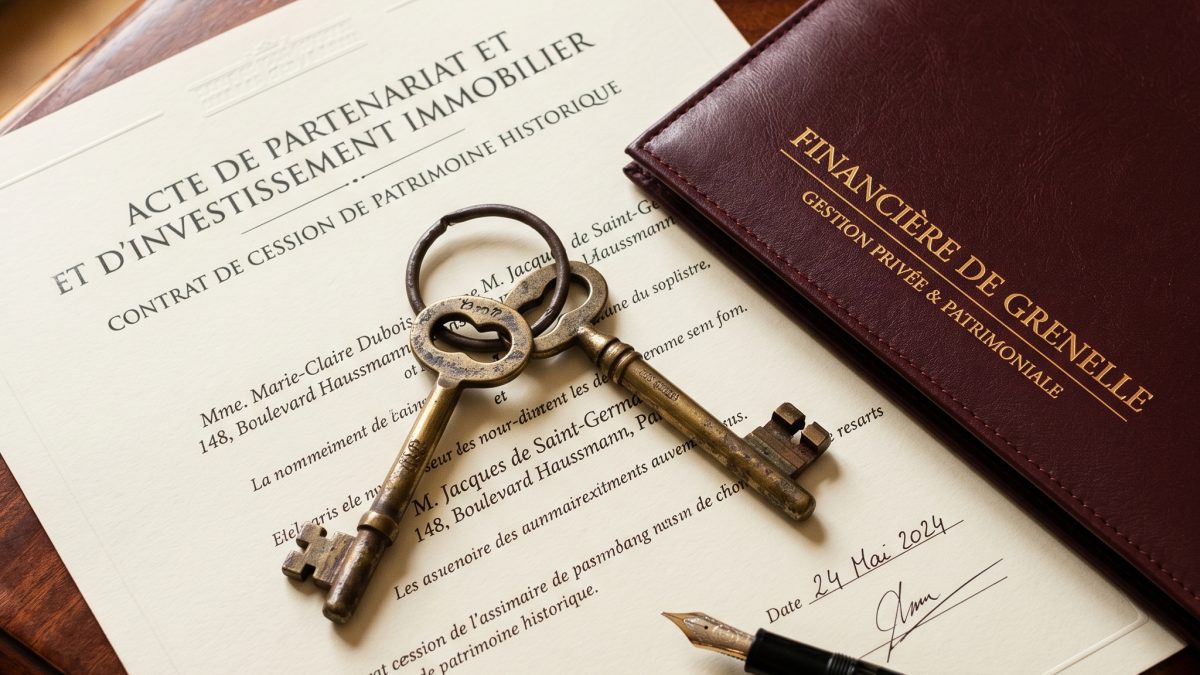 Architecture patrimoniale, immobilier et allocation d’actifs long terme pour investisseurs et familles dirigeantes